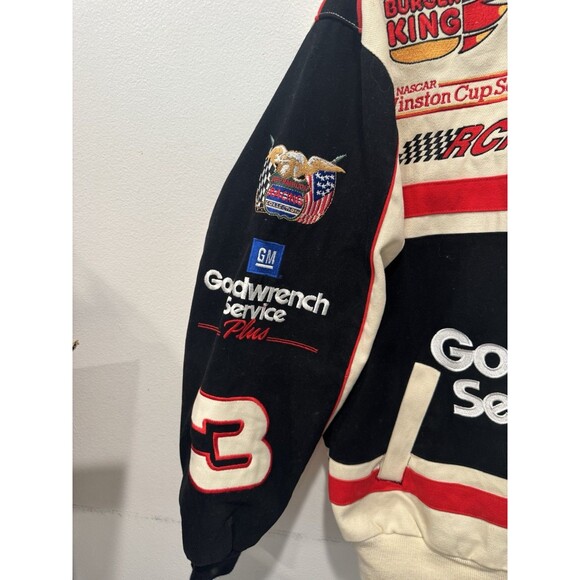 Vintage Dale Earnhardt Jeff Hamilton Jacket Nascar Racing Goodwrench Rare Sz L - Picture 8 of 10